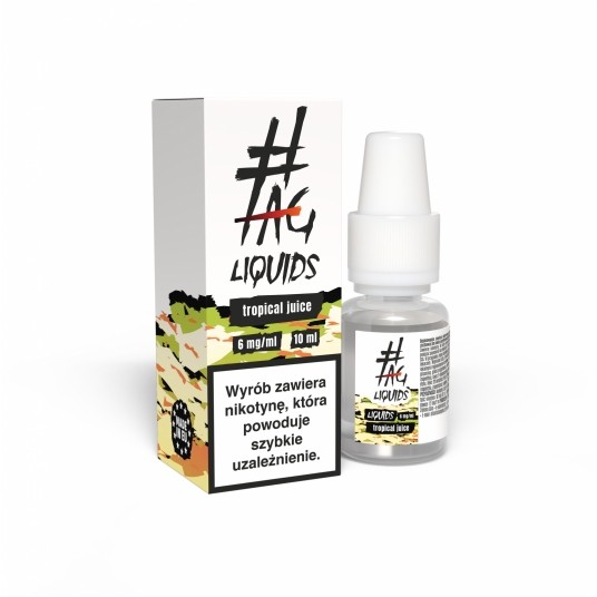 Liquid #Tag Classic 10ml Tropical Juice 6mg