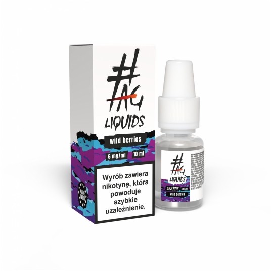 Liquid #Tag Classic 10ml Wild Berries 6mg