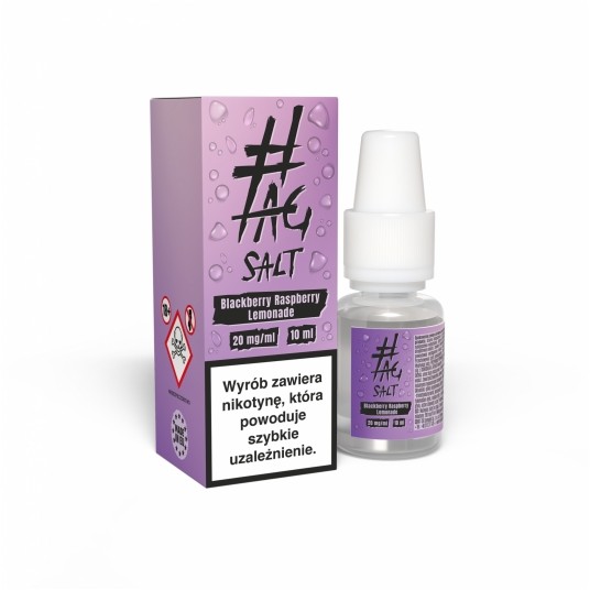 Liquid #TAG SALT Drinks 10ml Blackberry Raspberry Lemonade 20mg