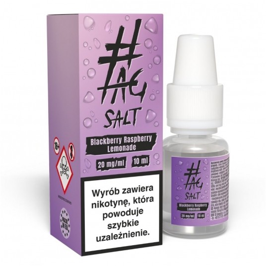 Liquid #TAG SALT Drinks 10ml Blackberry Raspberry Lemonade 20mg