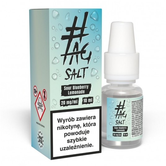 Liquid #TAG Salt Drinks 10ml Blueberry Lemonade 20mg