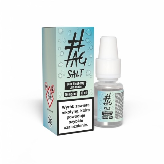 Liquid #TAG SALT Drinks 10ml Blueberry Lemonade 20mg