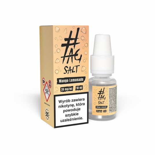 Liquid #TAG SALT Drinks 10ml Mango Lemonade 20mg