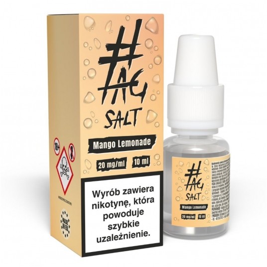 Liquid #TAG Salt Drinks 10ml Mango Lemonade 20mg
