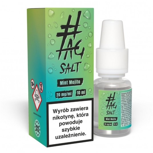 Liquid #TAG Salt Drinks 10ml Mint Mojito 20mg