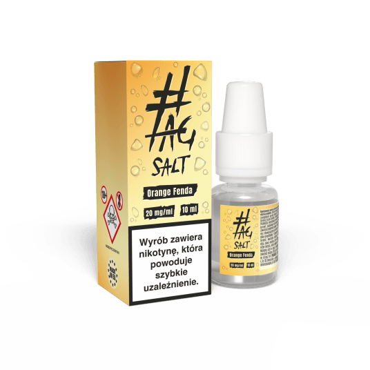 Liquid #TAG SALT Drinks 10ml Orange Fenda 20mg