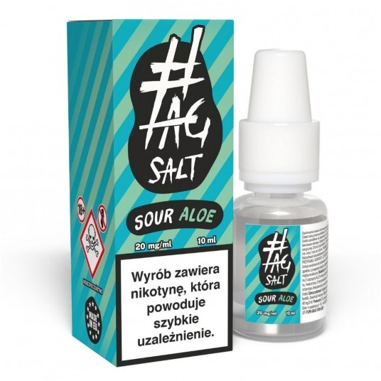 Liquid #TAG SALT Sour 10ml Aloe 20mg