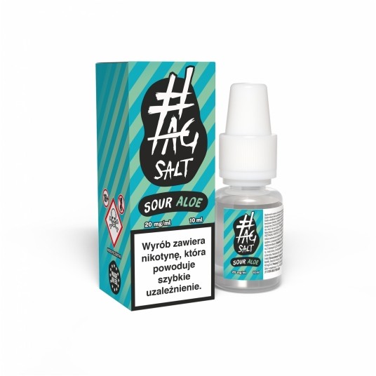 Liquid #TAG SALT Sour 10ml Aloe 20mg