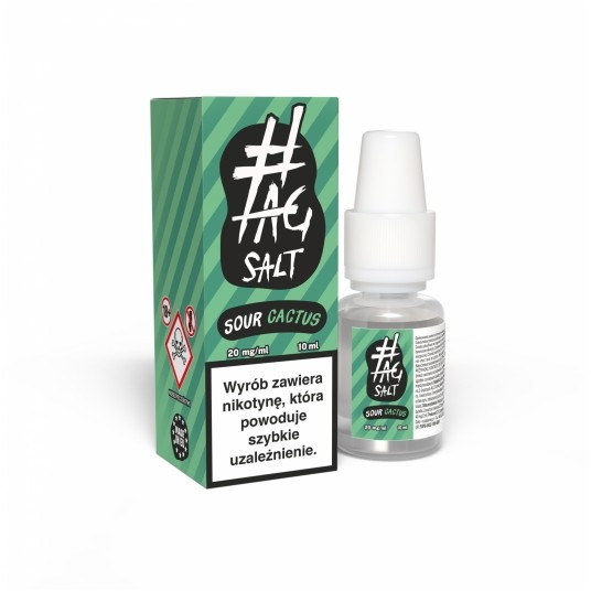 Liquid #TAG SALT Sour 10ml Cactus 20mg