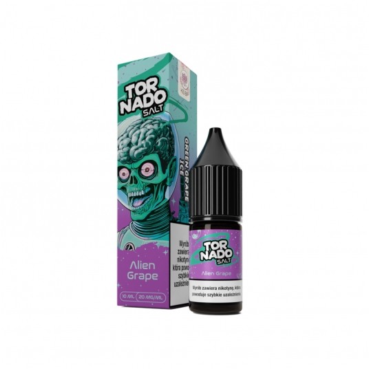 Liquid Tornado Salt 10ml Alien Grape 20mg
