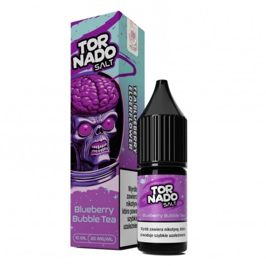 Liquid Tornado Salt 10ml Blueberry Bubble Tea 20mg