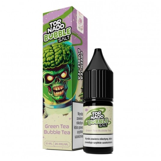 Liquid Tornado Salt 10ml Green Tea Bubble Tea 20mg