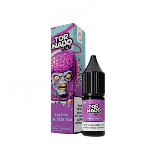 Liquid Tornado Salt 10ml Lychee Bubble Tea 20mg