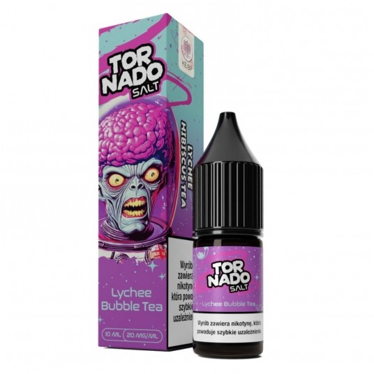 Liquid Tornado Salt 10ml Lychee Bubble Tea 20mg