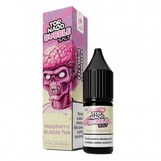 Liquid Tornado Salt 10ml Raspberry Bubble Tea 20mg