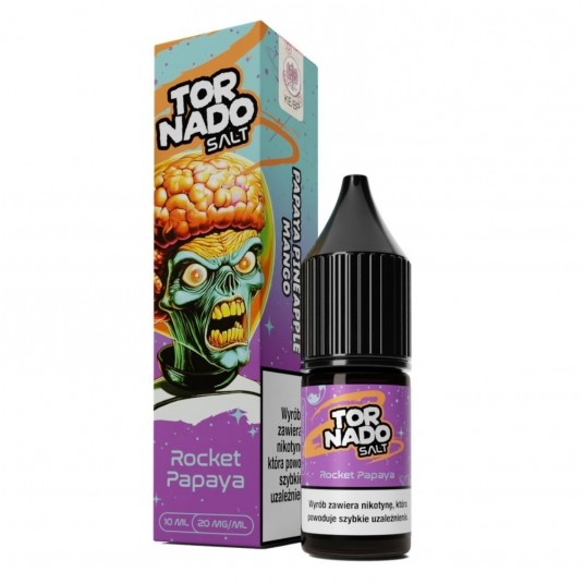Liquid Tornado Salt 10ml Rocket Papaya 20mg