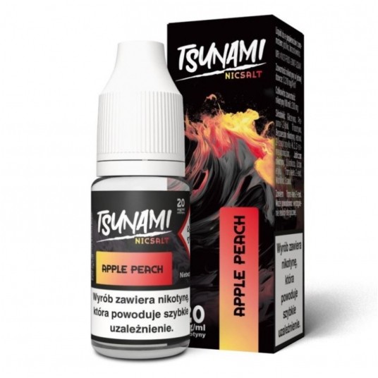 Liquid Tsunami Salt 10ml Apple Peach 20mg