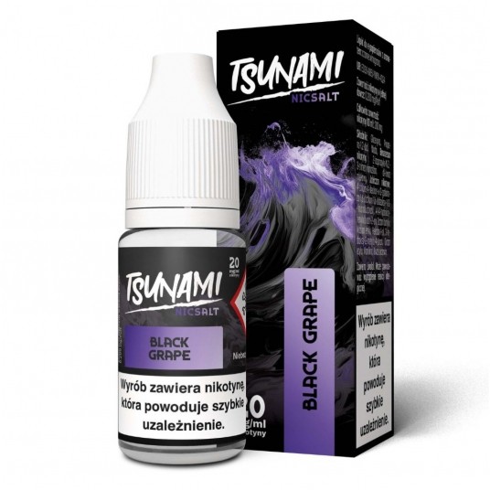 Liquid Tsunami Salt 10ml Black Grape 20mg