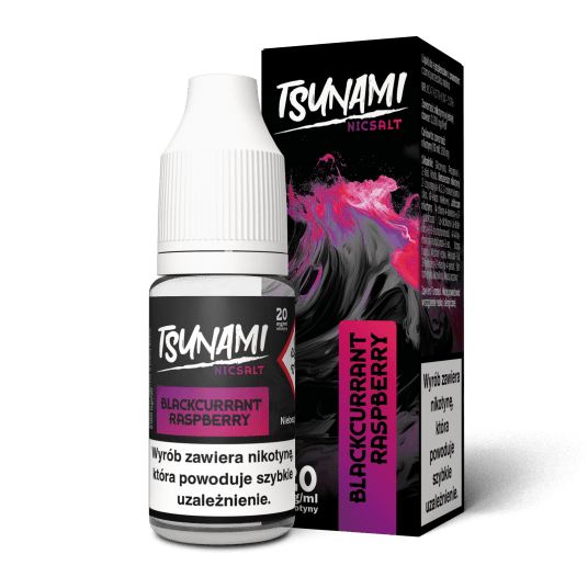 Liquid Tsunami Salt 10ml - Blackcurr. Raspbe. 20mg