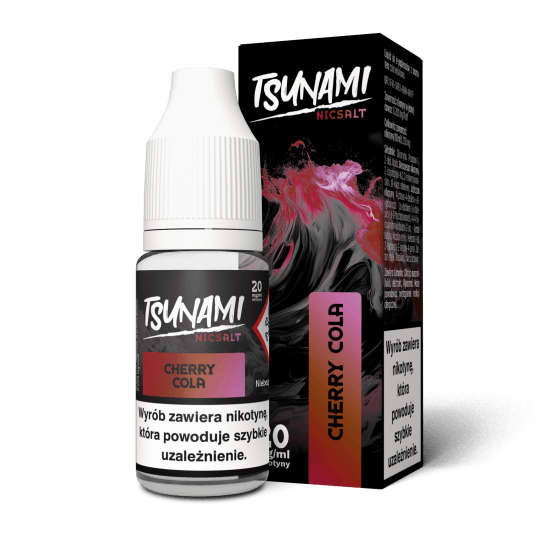 Liquid Tsunami Salt 10ml - Cherry Cola 20mg