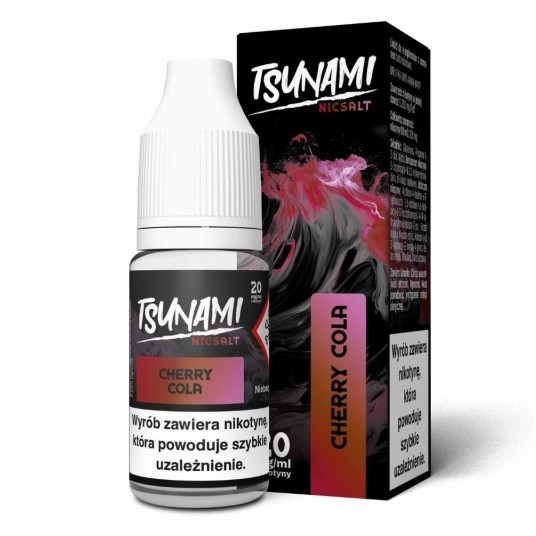 Liquid Tsunami Salt 10ml Cherry Cola 20mg