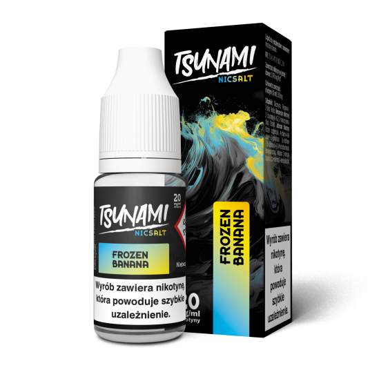 Liquid Tsunami Salt 10ml - Frozen Banana 20mg