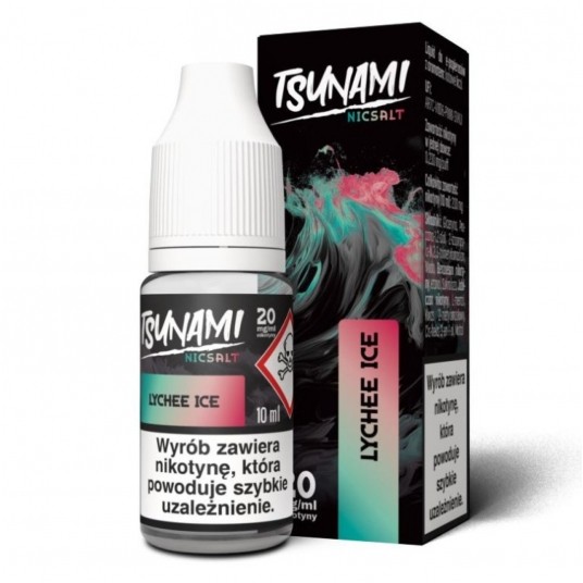 Liquid Tsunami Salt 10ml Lychee Ice 20mg