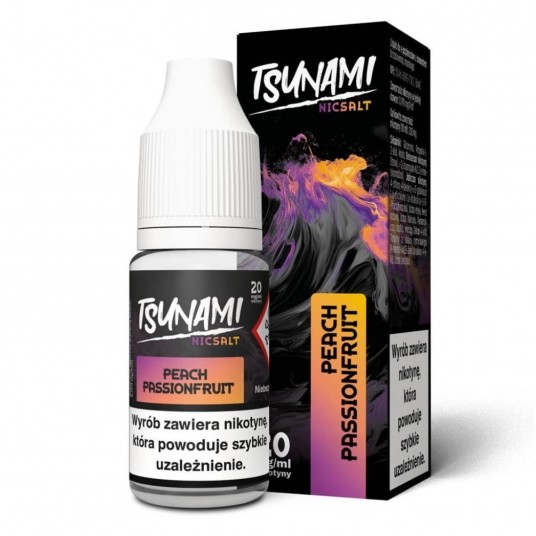 Liquid Tsunami Salt 10ml Peach Passionfruit 20mg