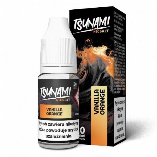 Liquid Tsunami Salt 10ml Vanilla Orange 20mg
