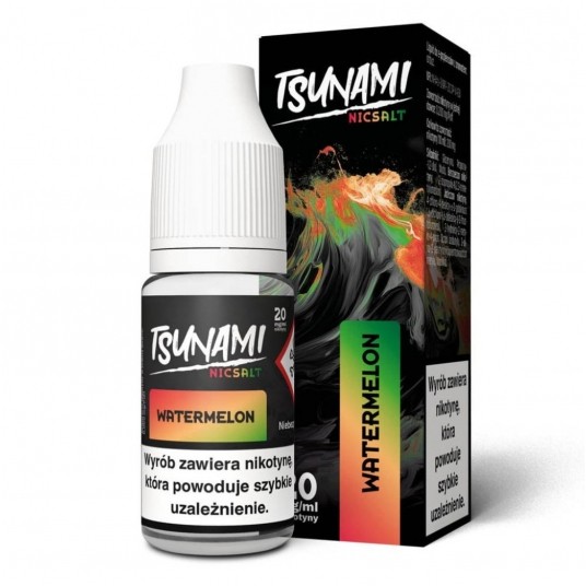 Liquid Tsunami Salt 10ml Watermelon 20mg