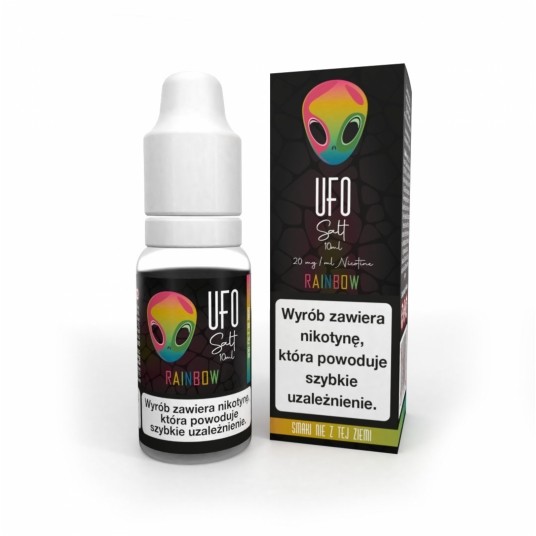 Liquid UFO Salt 10ml - Rainbow 20mg