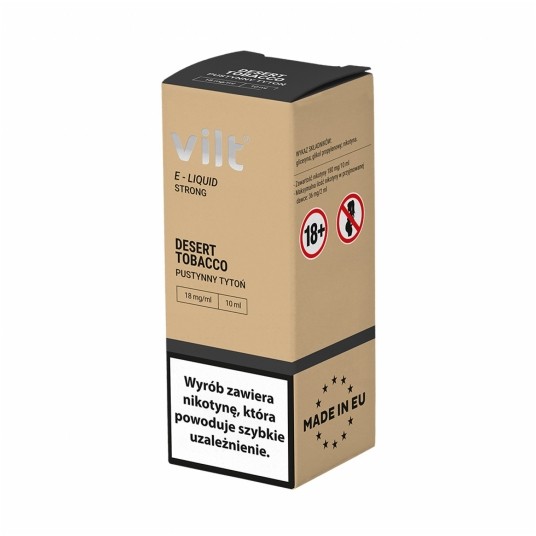 Liquid VILT 10ml Desert Tobacco 18mg