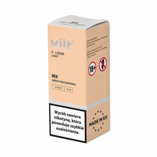 Liquid VILT 10ml - Mix Arbuz Brzoskwinia 6mg