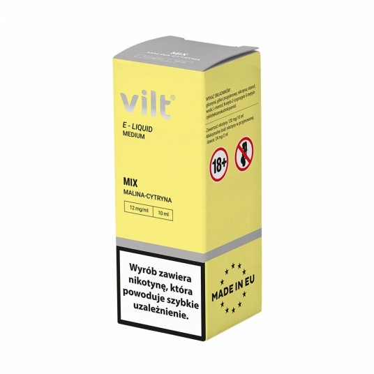 Liquid VILT 10ml - Mix Malina Cytryna 12mg