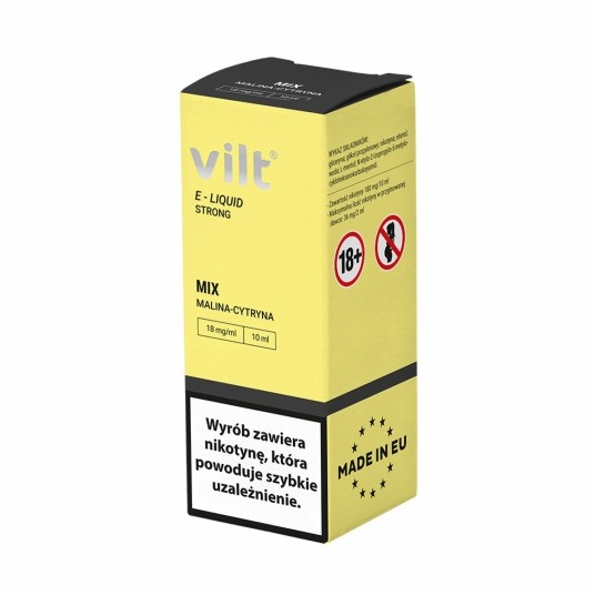 Liquid VILT 10ml - Mix Malina Cytryna 18mg