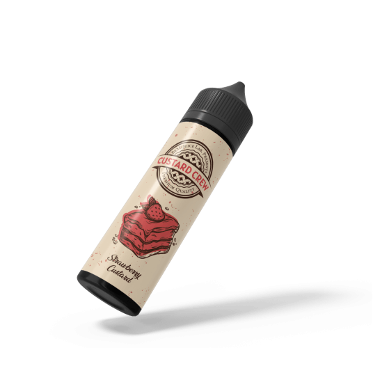 Longfill Custard Crew 10/60ml - Strawberry Custard