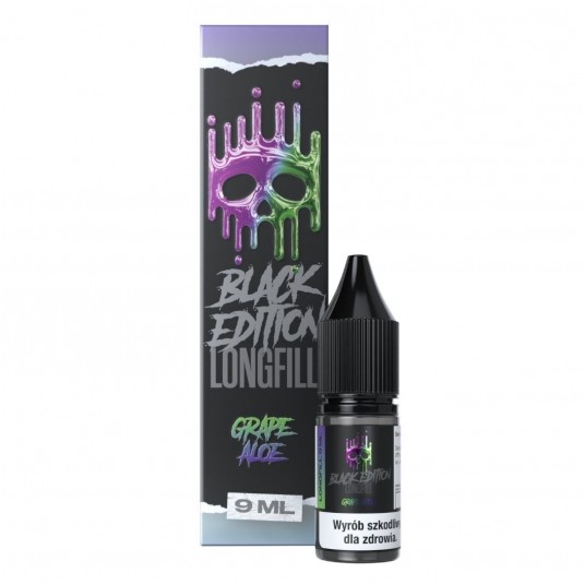 Longfill Dark Line Black Edition 9ml Grape Aloe