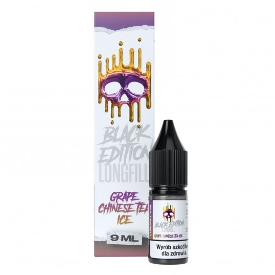 Longfill Dark Line Black Edition 9ml Grape Chinese Tea Ice