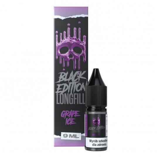 Longfill Dark Line Black Edition 9ml Grape Ice