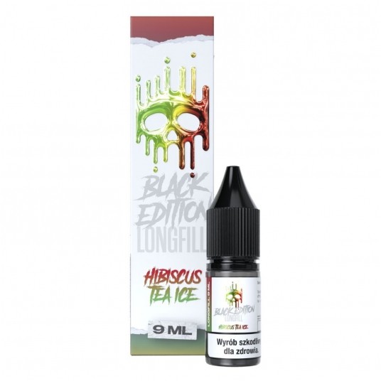 Longfill Dark Line Black Edition 9ml Hibiscus Tea Ice