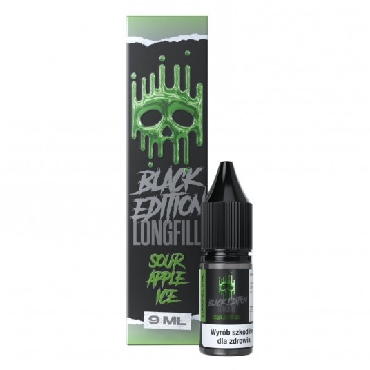 Longfill Dark Line Black Edition 9ml Sour Apple Ice