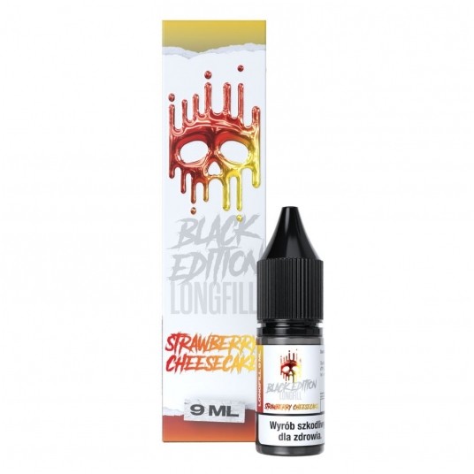 Longfill Dark Line Black Edition 9ml Strawberry Cheesecake