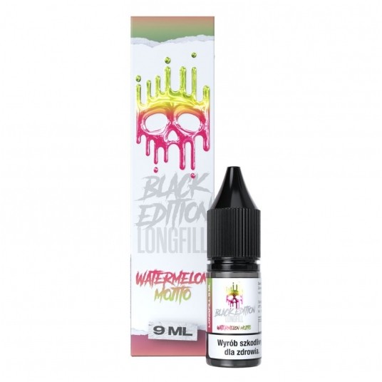 Longfill Dark Line Black Edition 9ml Watermelon Mojito
