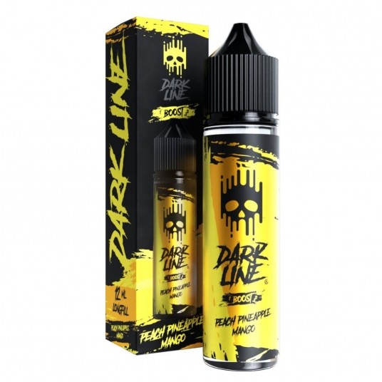 Longfill Dark Line Boost 12/60 - Peach Pineapple Mango
