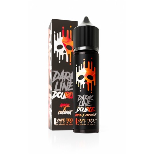 Longfill Dark Line Double 8/60ml - Apple Coconut