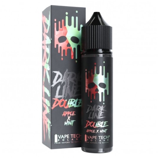 Longfill Dark Line Double 8/60ml - Apple Mint