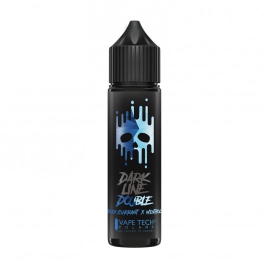 Longfill Dark Line Double 8/60ml - Black Cur. Ment