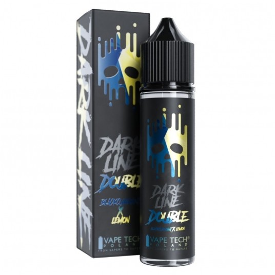 Longfill Dark Line Double 8/60ml - Blackcurrant Lemon