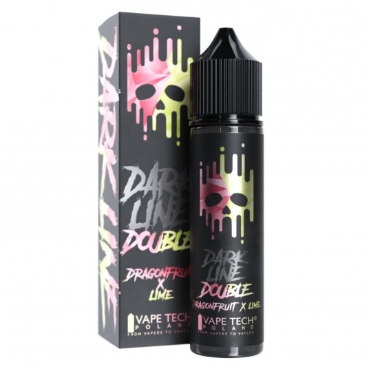 Longfill Dark Line Double 8/60ml - Dragonfruit Lime