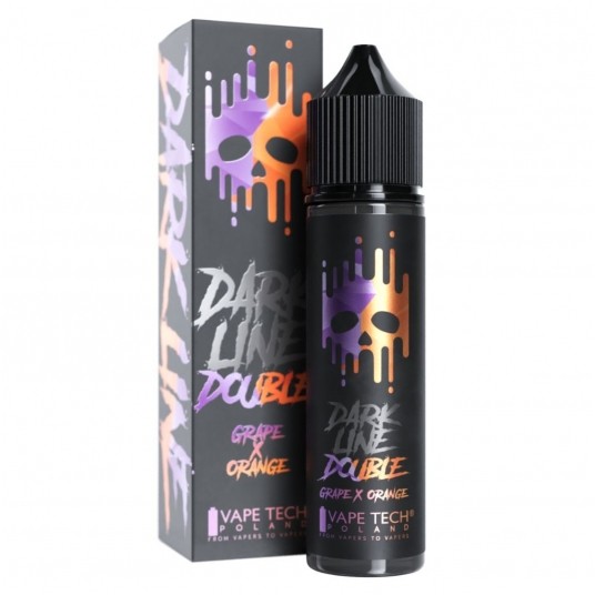 Longfill Dark Line Double 8/60ml - Grape Orange